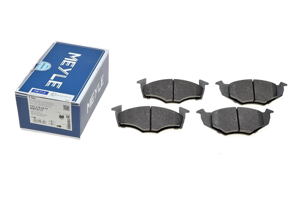 Колодки гальмівні (передні) Seat Cordoba/Ibiza/Toledo 93-02/VW Golf III/Polo 91-02 ATE арт. 025 218 6619