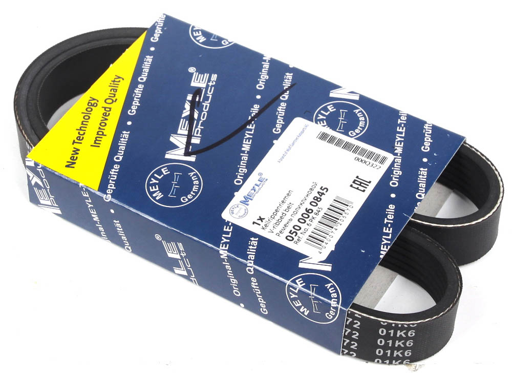 Ремінь генератора Opel Movano 2.8DTI 98-01 (ALT,WP) (6PK845) GATES арт. 050 006 0845