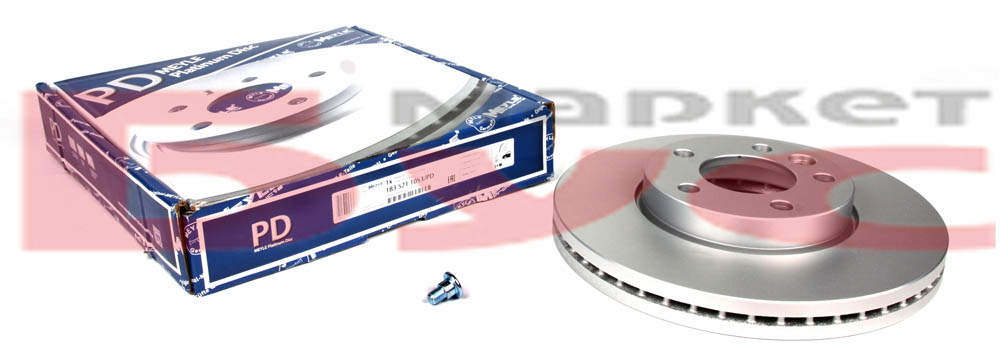 Тормозной диск METELLI арт. 183 521 1053/PD