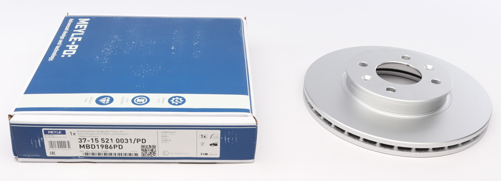 Диск тормозной (передний) Hyundai Accent III 05-10/Kia Rio II 05- (256x22) BOSCH арт. 37-15 521 0031/PD