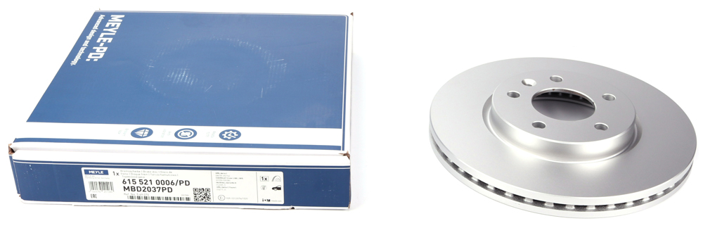 Тормозной диск FERODO арт. 615 521 0006/PD