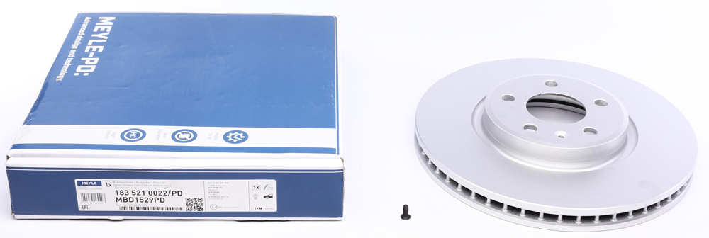 Тормозной диск BOSCH арт. 183 521 0022/PD
