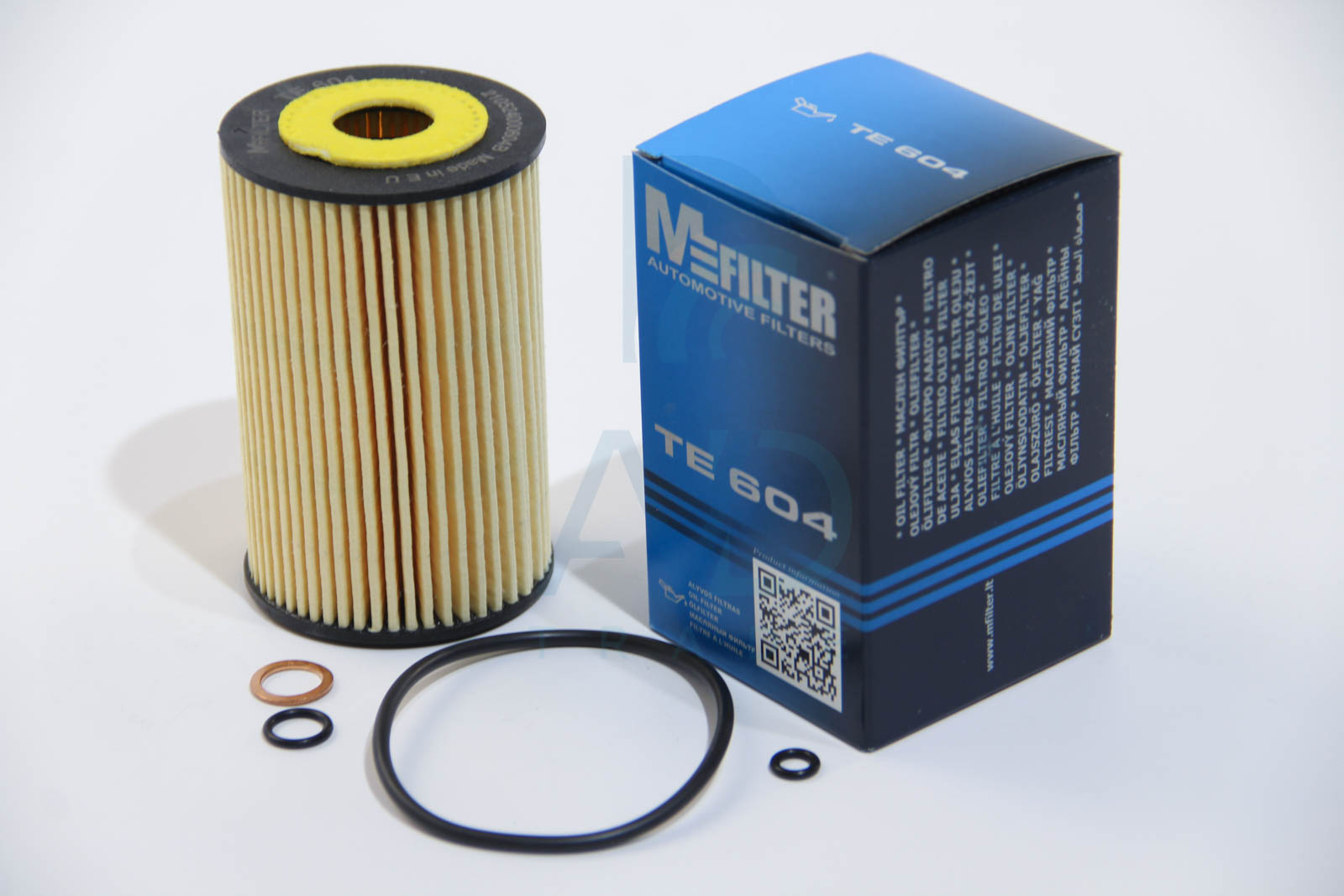 Фильтр масляный BMW 316I E36 1.6, 1.8 (вир-в M-filter) CLEAN FILTERS арт. TE604