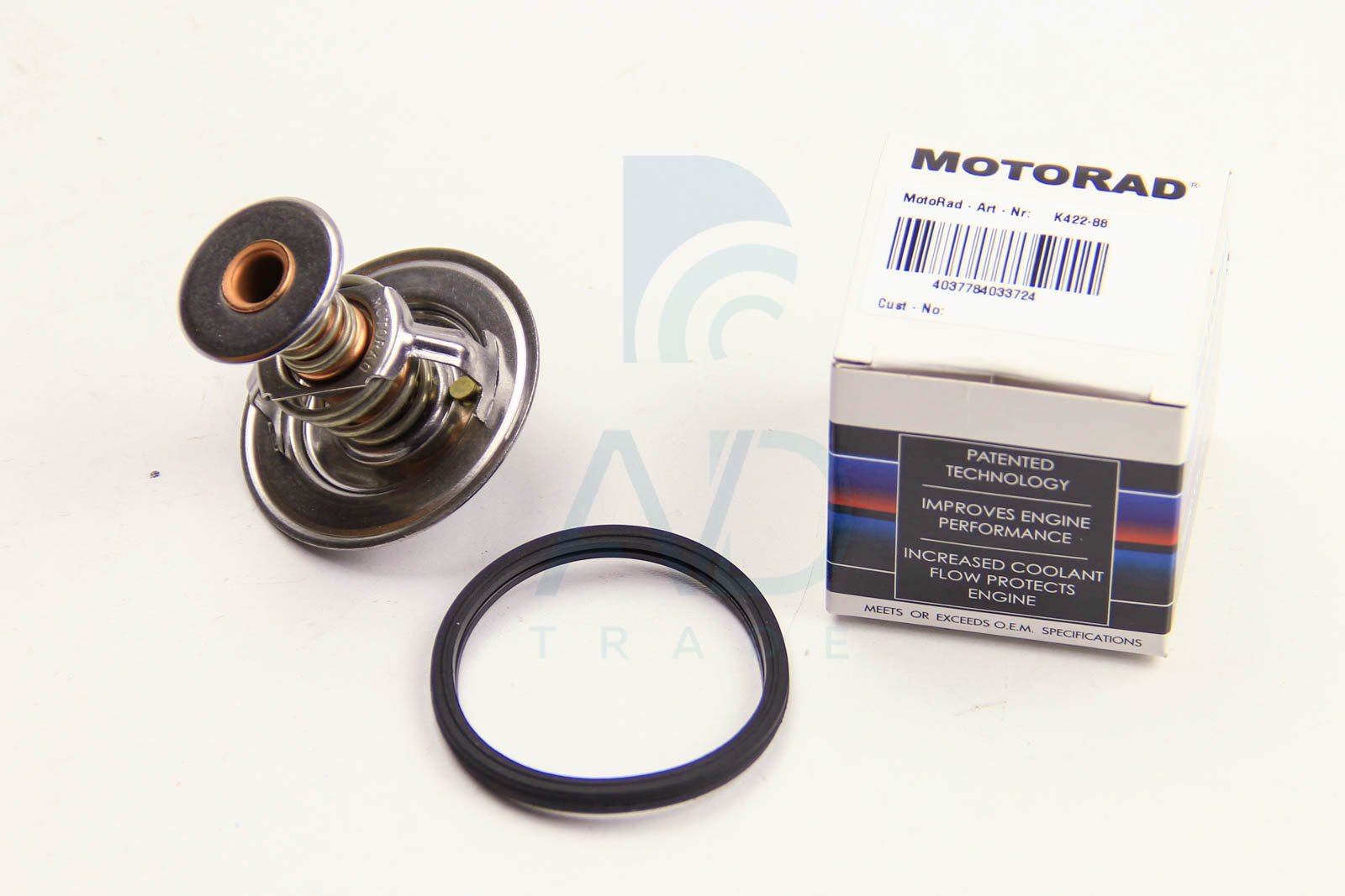 Термостат Mitsubishi COLT V/LANCER/NISSAN ALMERA I/PRIMERA 1.3-2.4i 95- (56x30x41; 88C) GATES арт. 42288