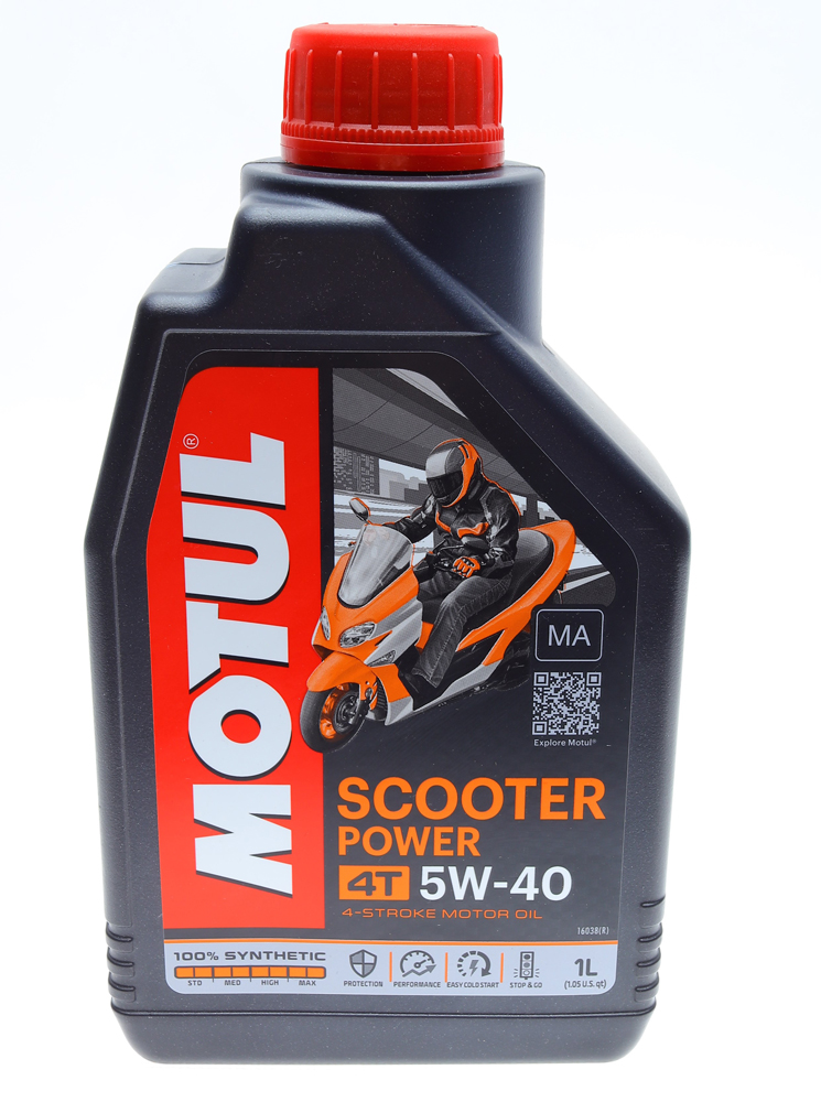 Масло 5W40 4T Scooter Power (1L) ROWE арт. 832001