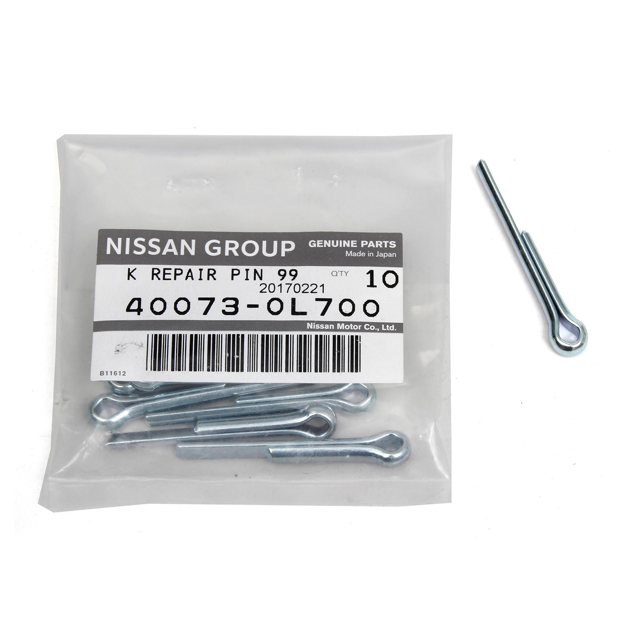 Шплинт (400730L700) NISSAN OPTIMAL арт. 400730L700