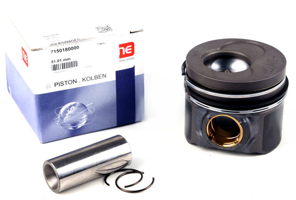 Поршень VW T5 2.5TDI (81.01mm/STD) (3-4-5 цилиндр) (косой шатун) = 7150180000 MAHLE арт. 130 050 0018 00