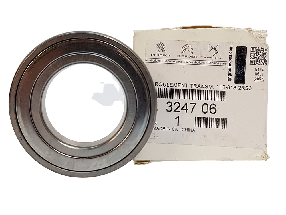 Подшипник 35x62x16 правого привода КПП PSA AM6/ML6/AT6/MG5T SNR арт. 324706