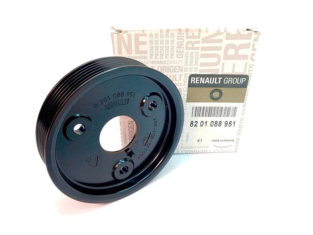 Шкив насоса ГУР (6PK).TraficII.Master II (8201088951) Renault ROTWEISS арт. 8201088951