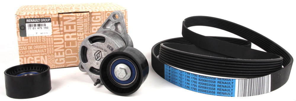 комплект пасу поліклинового 7 pk 1795 2 Ролик а g SKF арт. 7701475193