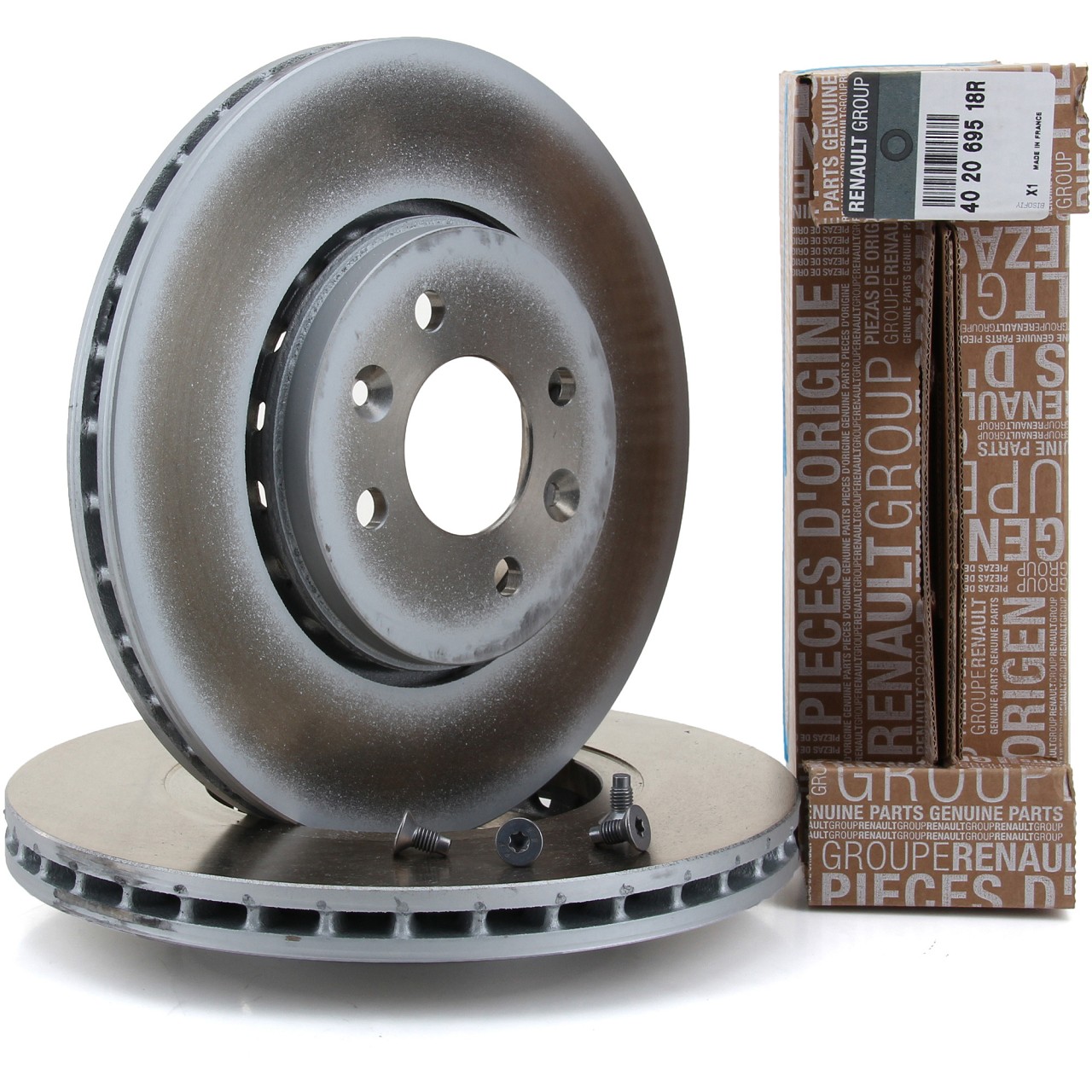 Диск тормозной передний (2шт) 280mm Renault Scenic II, Megane II FEBI BILSTEIN арт. 402068053R