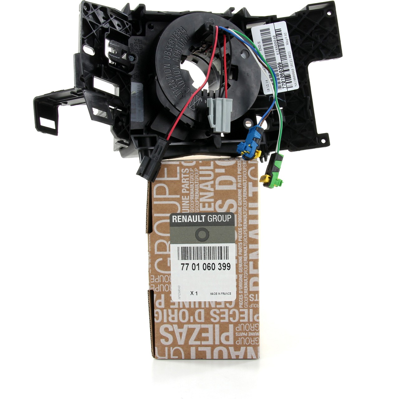 Шлейф подушки безопасности AirBag Renault Scenic/Grand Scenic 03- RENAULT 7701060399