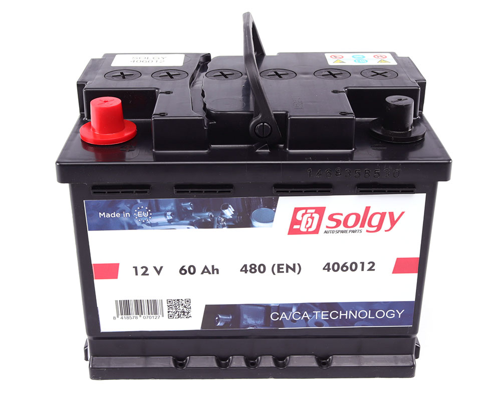 Аккумуляторная батарея 60Ah/480A (242x175x190/+L) EXIDE арт. 406012