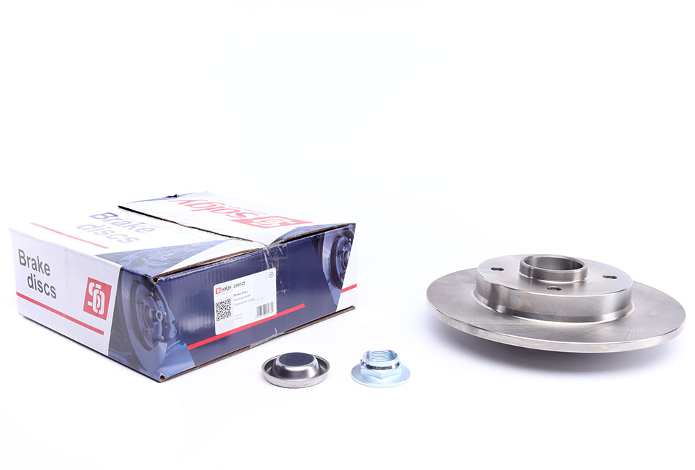 Диск тормозной (задний) Citroen C4/Peugeot 207/307 05- (249х9) (+ABS) (с подшипником) (d=30) A.B.S. арт. 208025