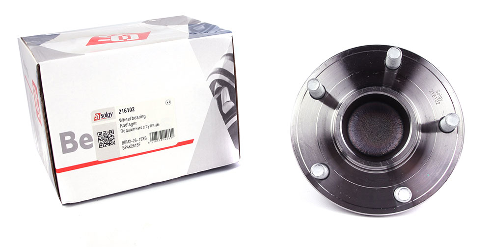 Подшипник ступицы (задней) Mazda 3/5 10- (+ABS) GSP арт. 216102