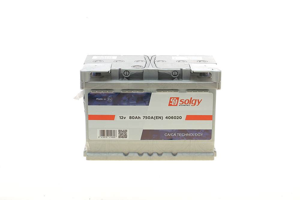 Аккумуляторная батарея 80Ah/750A (278x175x190/+R) EXIDE арт. 406020