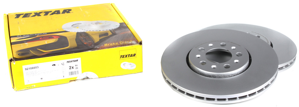 Тормозной диск TEXTAR арт. 92106603