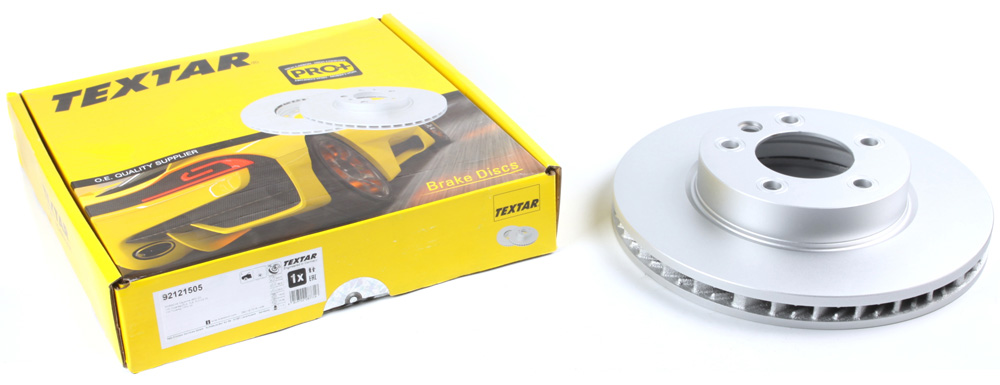 Диск тормозной (передний) Porsche Cayenne/VW Touareg 02- (330x32) (L) PRO+ TRW арт. 92121505