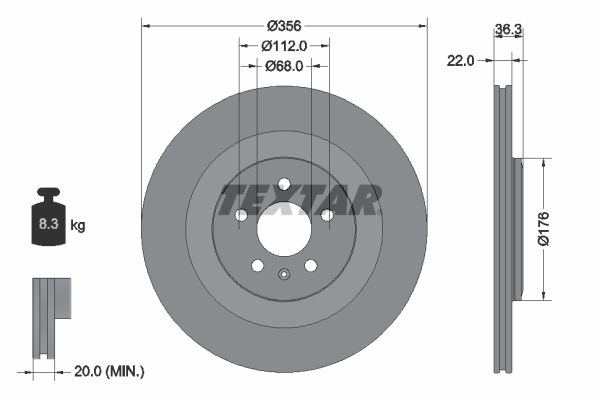 Тормозной диск FEBI BILSTEIN арт. 92241803