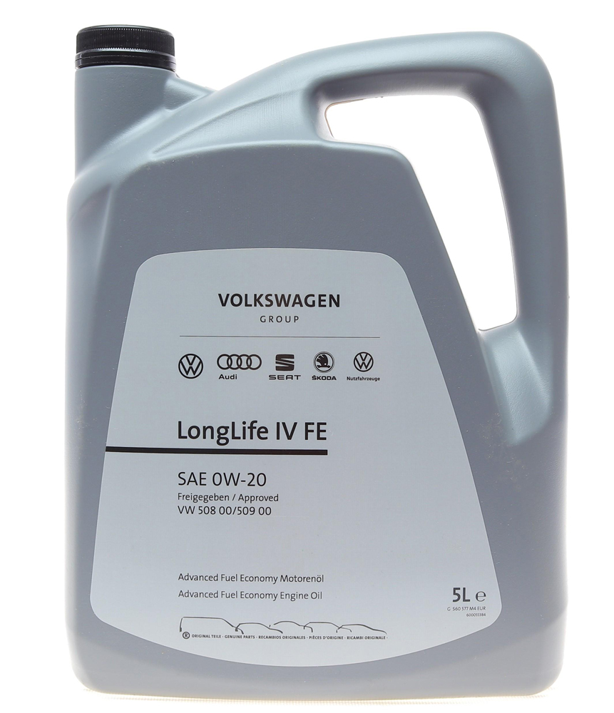 Масло 0W20 LongLife IV  (5L) VW 508.00/509.00 VAG GS60577M4