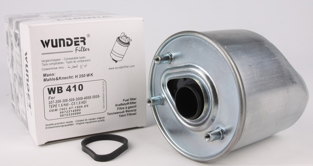 Фильтр топливный Citroen Berlingo 1.6 HDi CLEAN FILTERS арт. WB 410