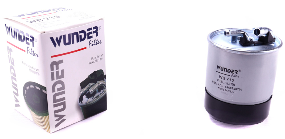 Фильтр топливный MB Sprinter 2.2-3.0CDI (+отв. датчика воды) MANN-FILTER арт. WB 715
