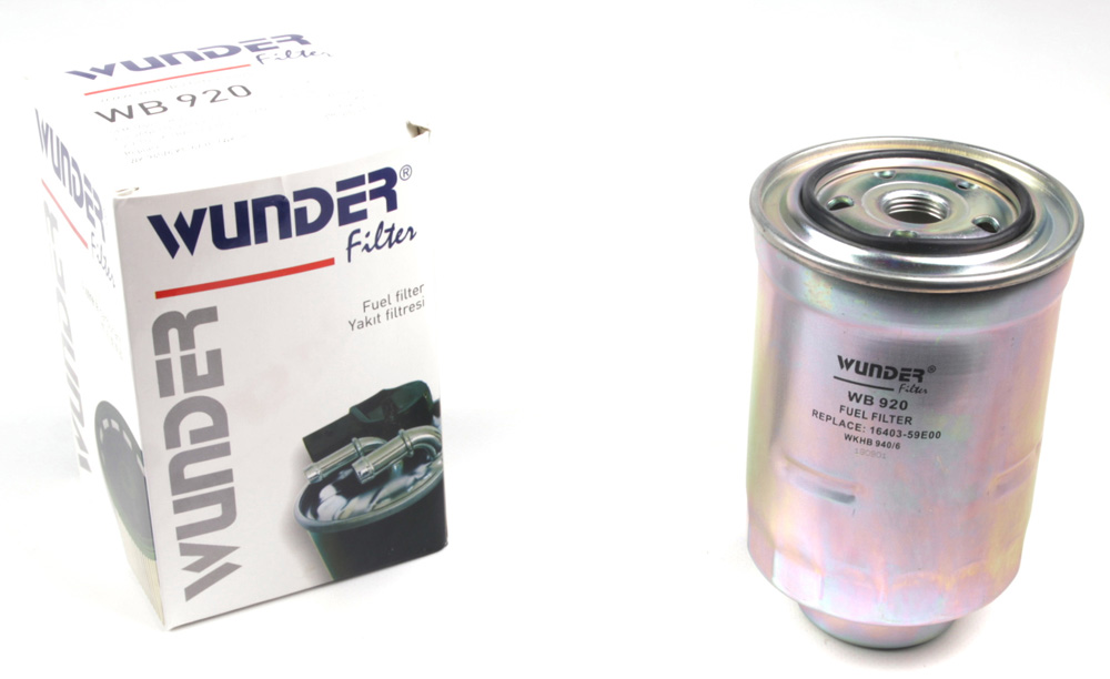 Фильтр топливный Nissan 1.7-3.2D UFI арт. WB 920