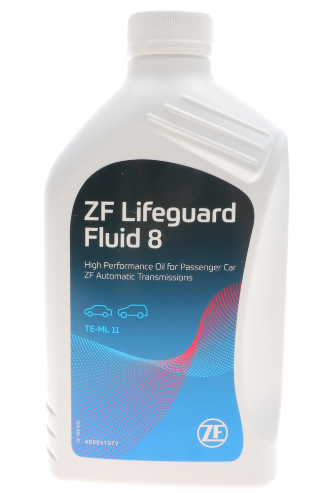 Масло АКПП ATF (1L)  ZF Lifeguard Fluid 8 ступка (green) (S671.090.312) ROWE арт. 550030472